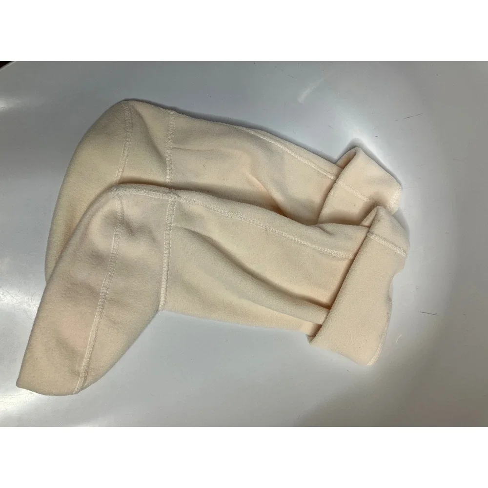 Hunter tall fleece boot socks women's size medium (5-7 shoe size)‎ cream winter